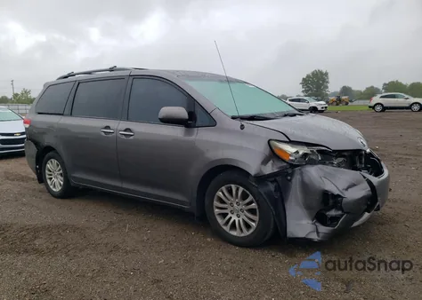 2014 Toyota Sienna Xle из США, поврежденный, VIN 5TDYK3DC4ES511248